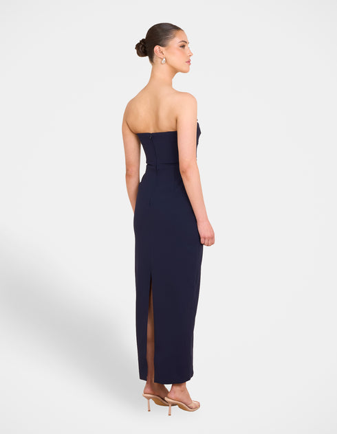 Bex Twist Front Strapless Maxi